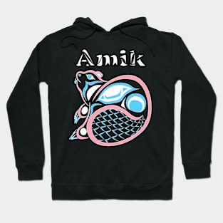 Amik (Beaver) Transgender Pride 02 Hoodie